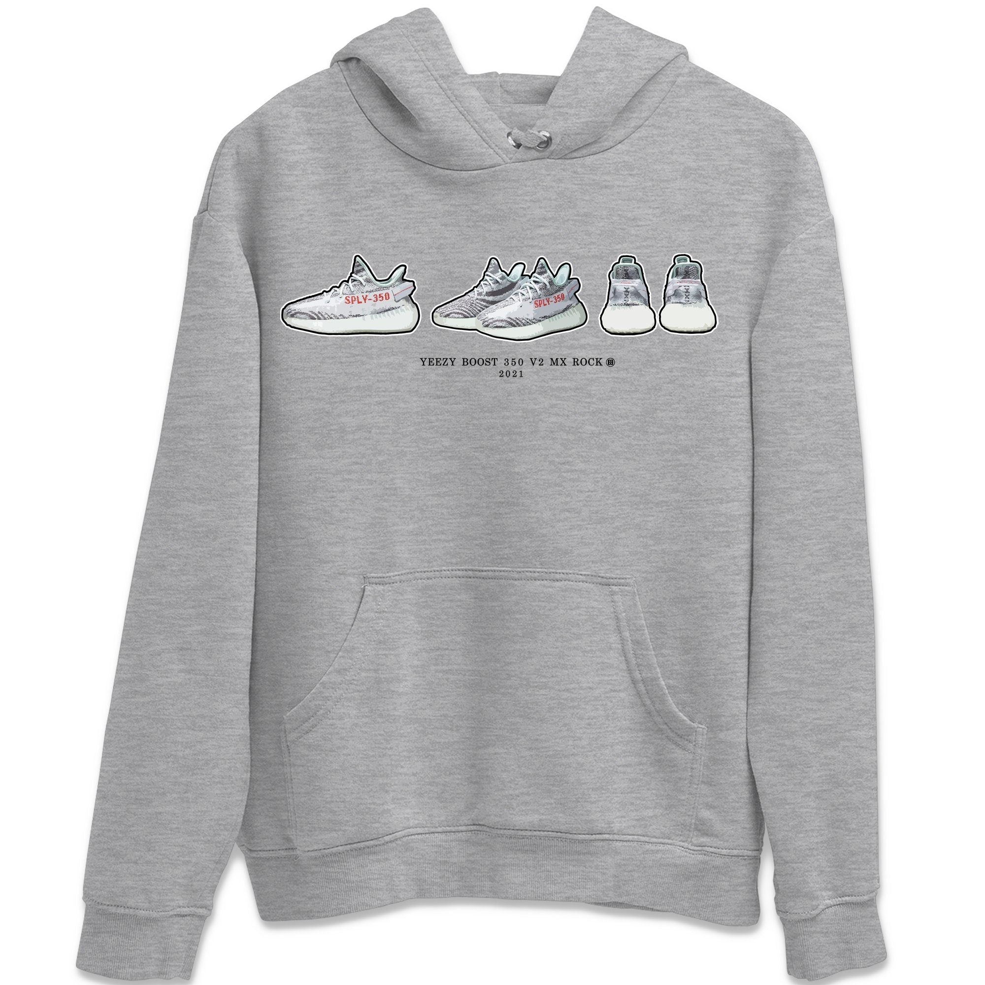 Sneaker Prelude Unisex Tops - Yeezy 350 Blue Tint