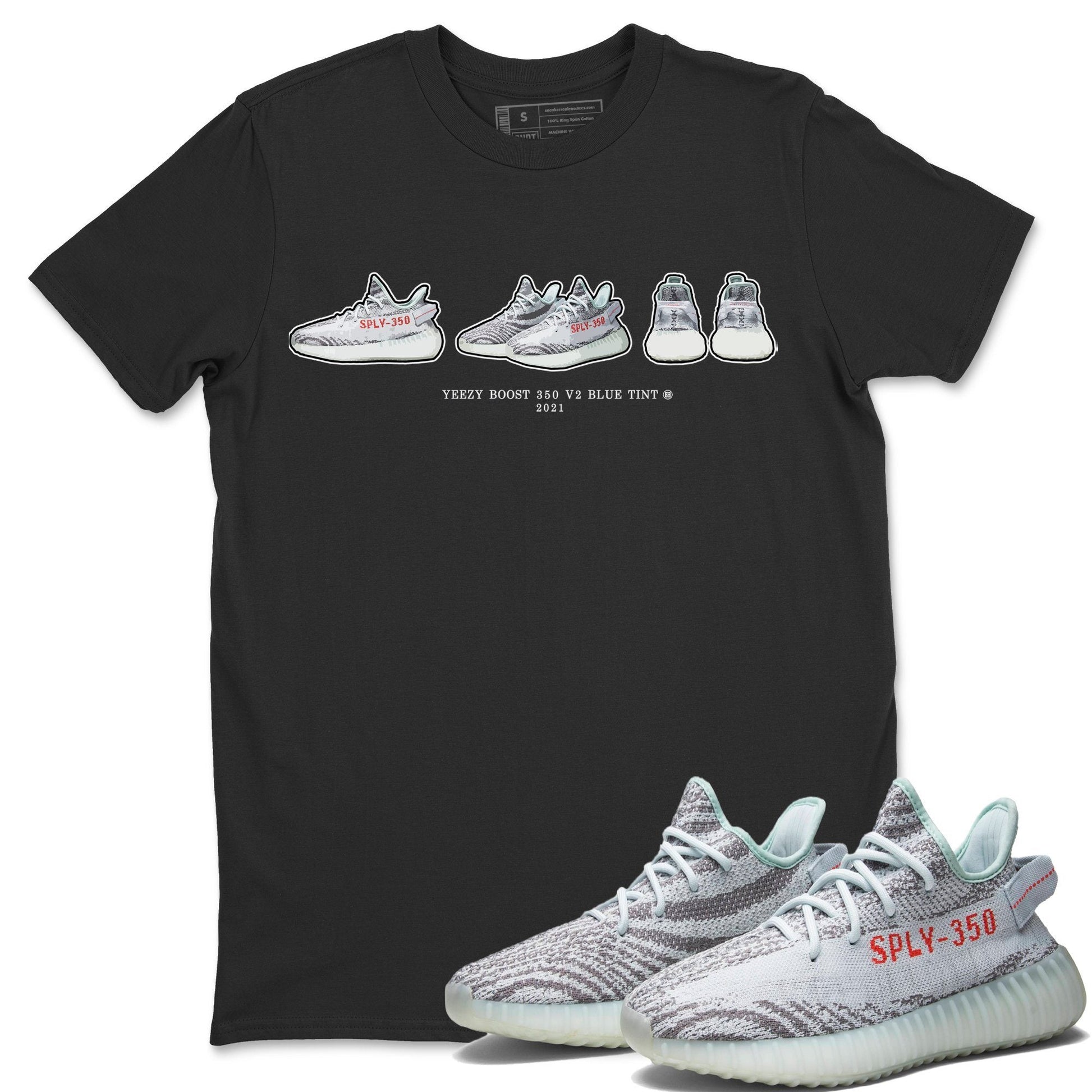 Sneaker Prelude Unisex Tops - Yeezy 350 Blue Tint