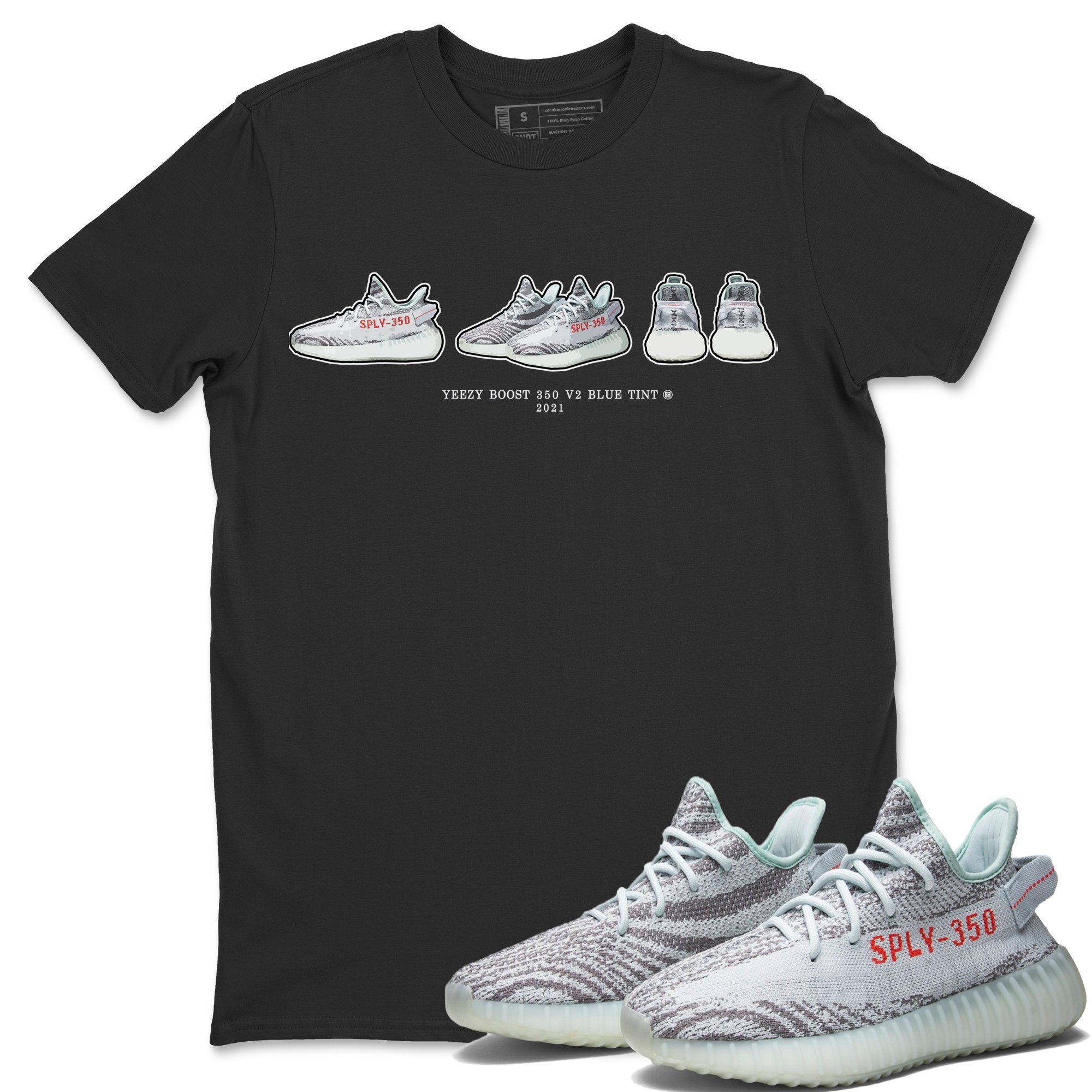 Sneaker Prelude Unisex Tops - Yeezy 350 Blue Tint