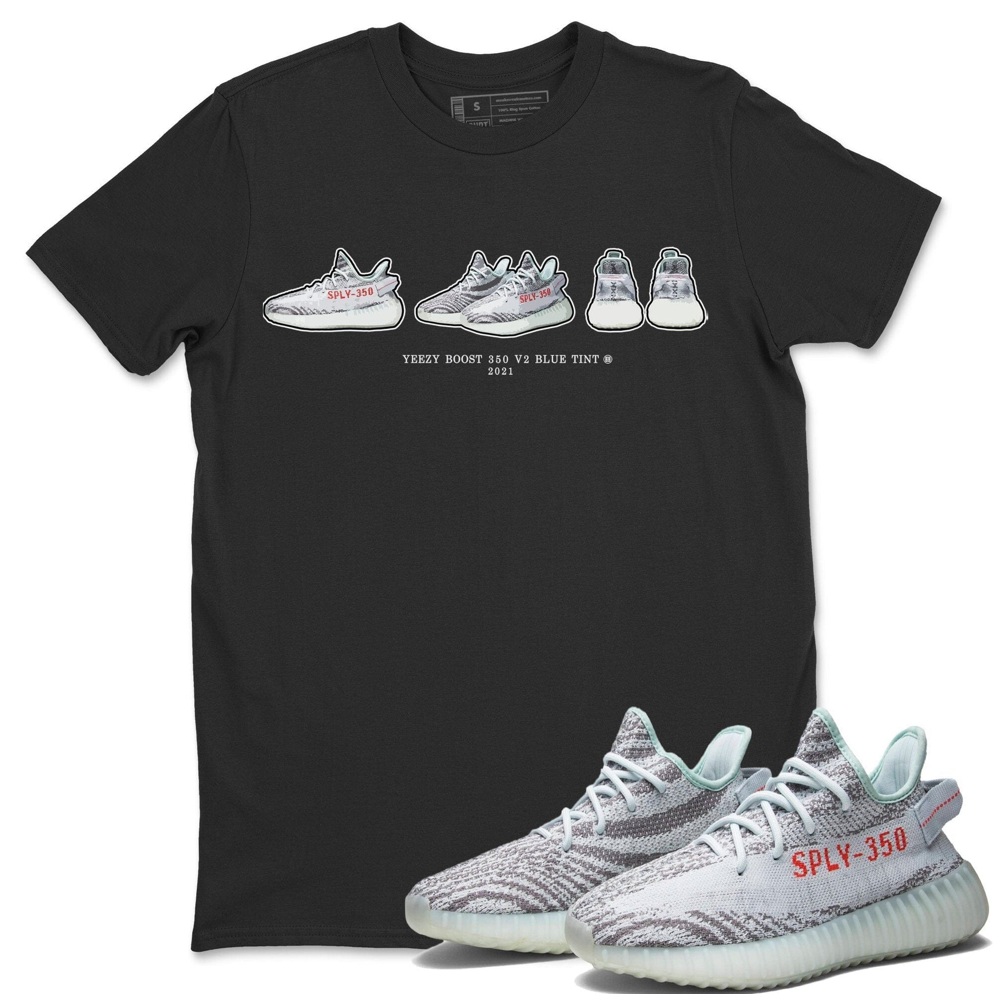 Sneaker Prelude Unisex Tops - Yeezy 350 Blue Tint