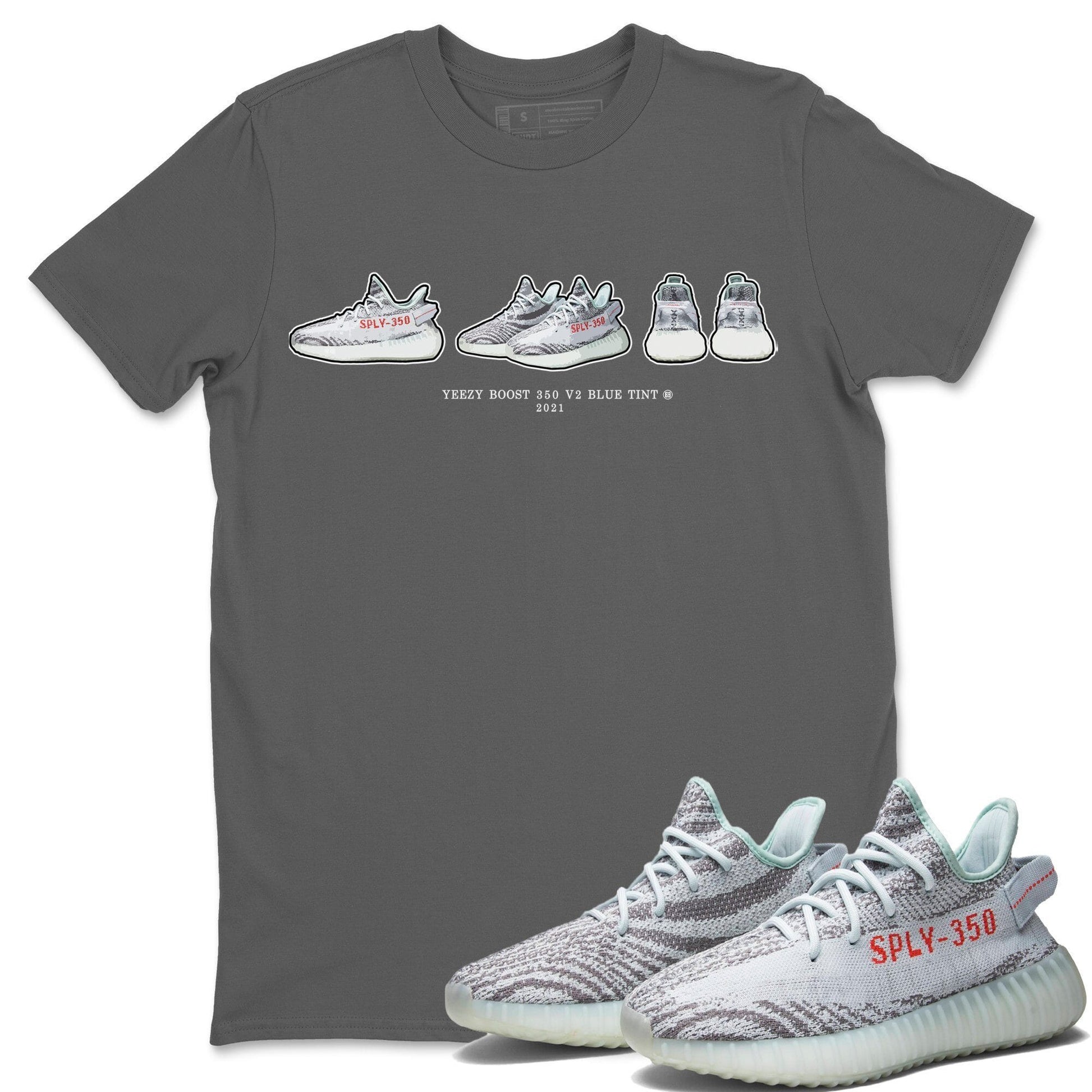 Sneaker Prelude Unisex Tops - Yeezy 350 Blue Tint