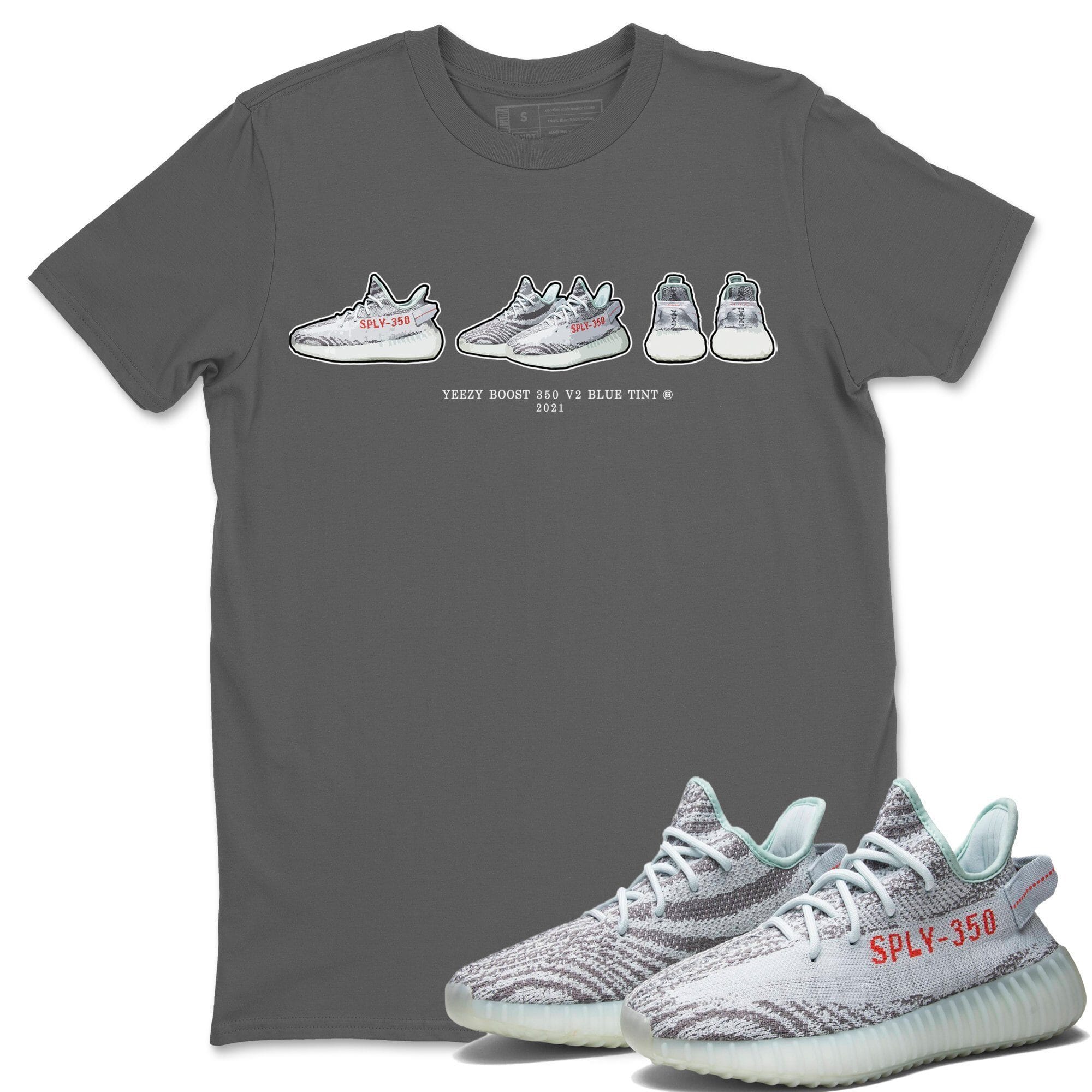 Sneaker Prelude Unisex Tops - Yeezy 350 Blue Tint