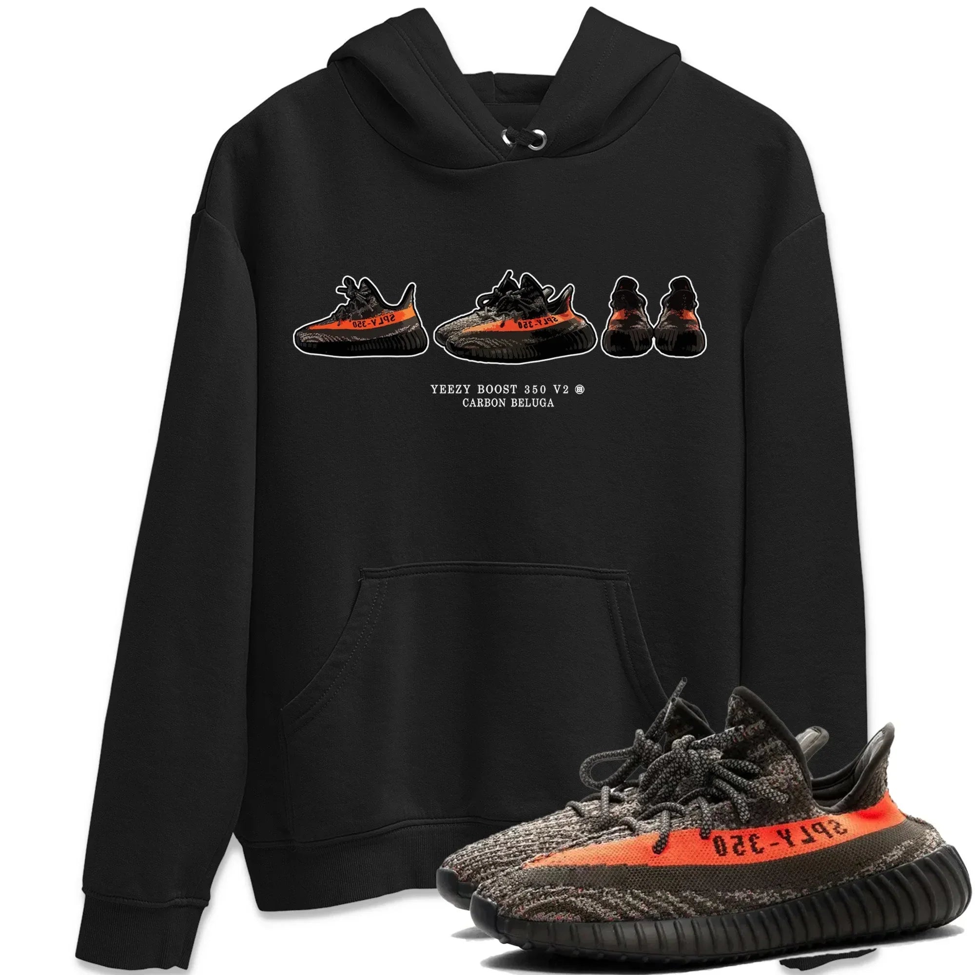 Sneaker Prelude Unisex Tops - Yeezy 350 Carbon Beluga