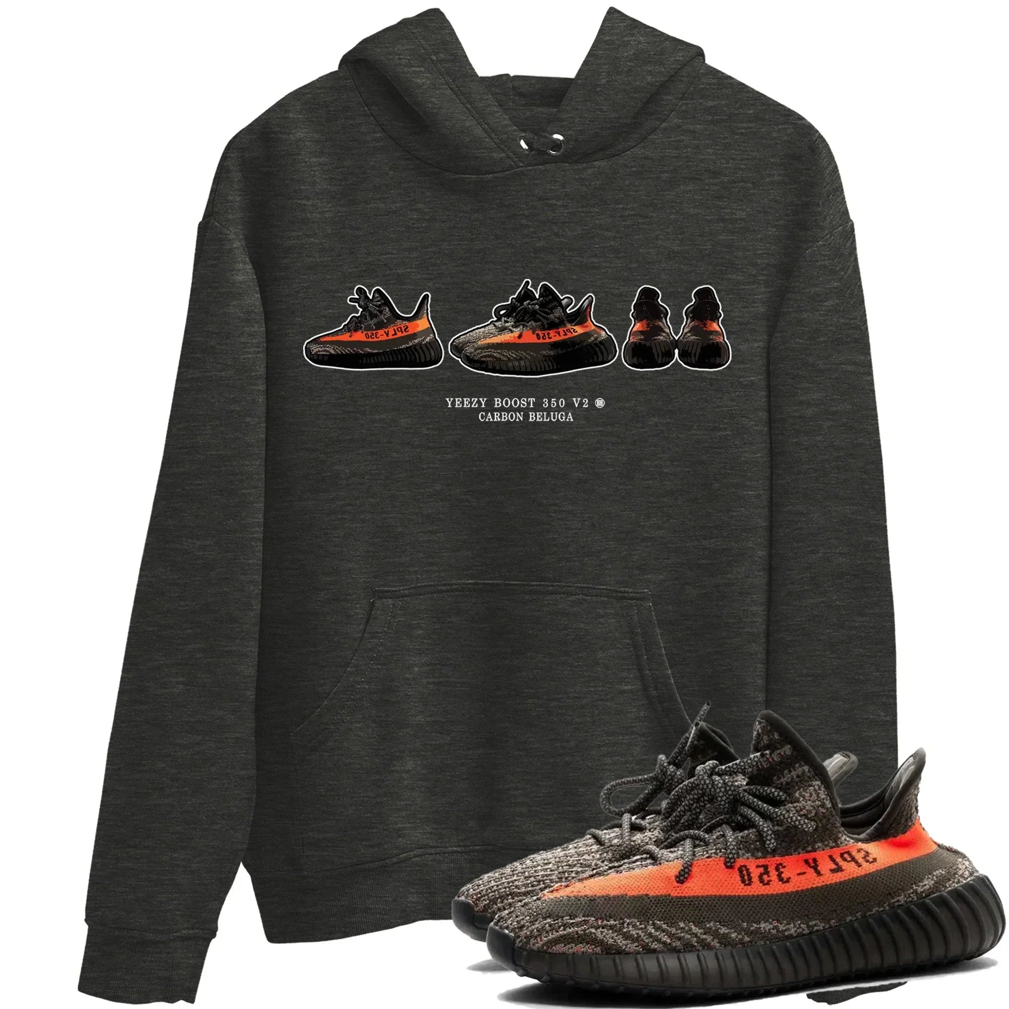 Sneaker Prelude Unisex Tops - Yeezy 350 Carbon Beluga