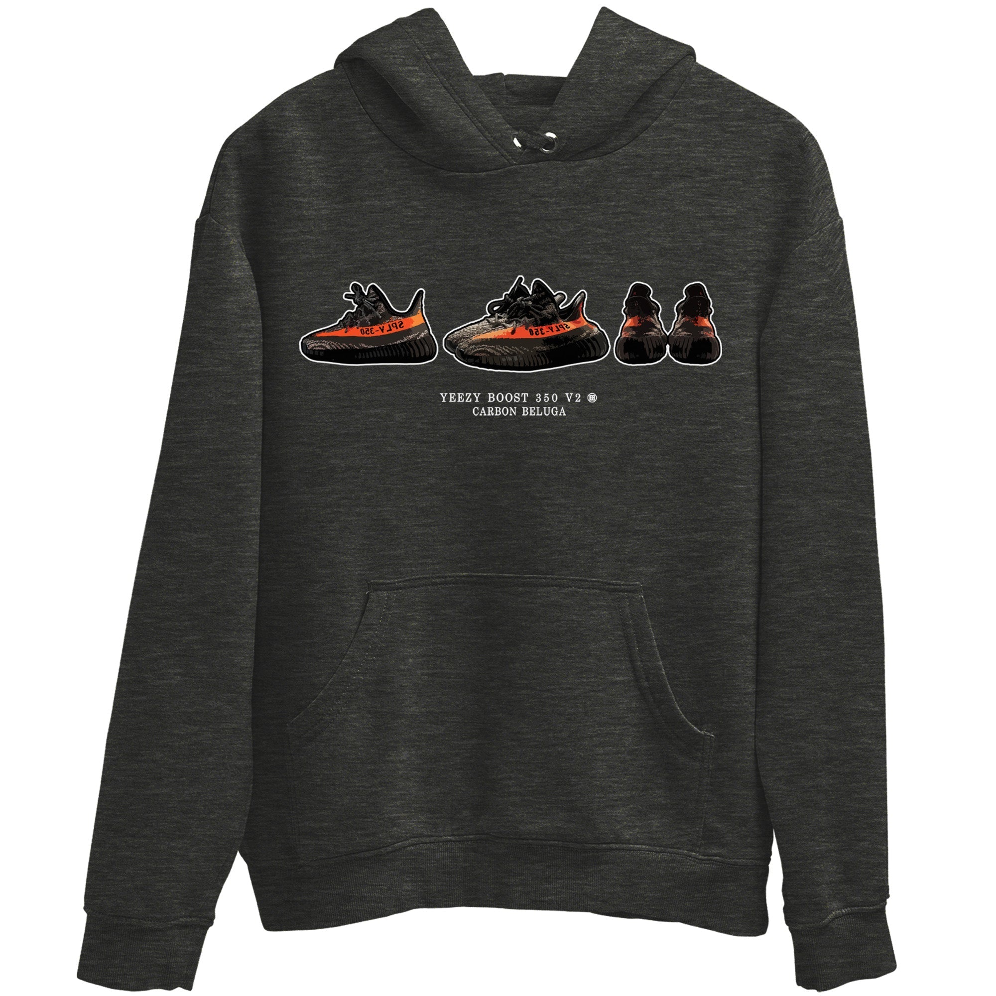 Sneaker Prelude Unisex Tops - Yeezy 350 Carbon Beluga