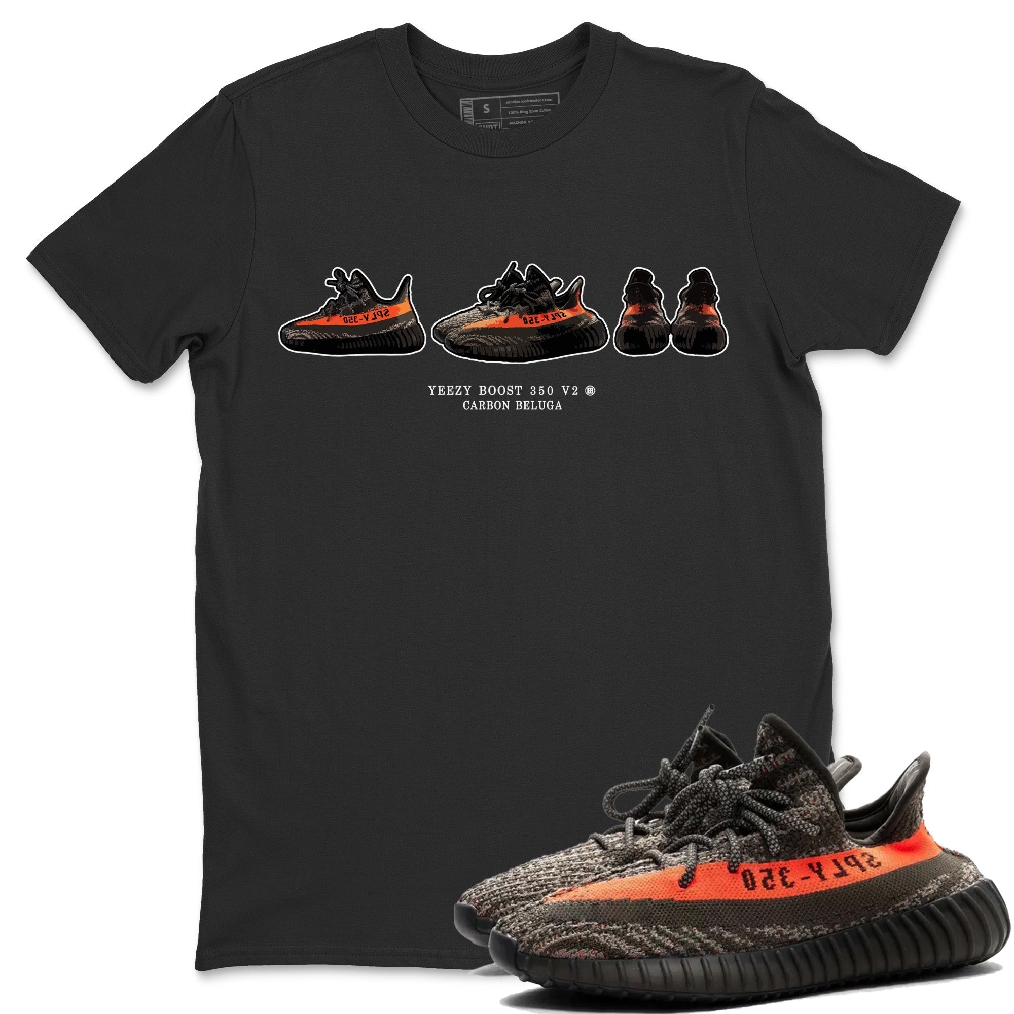 Sneaker Prelude Unisex Tops - Yeezy 350 Carbon Beluga
