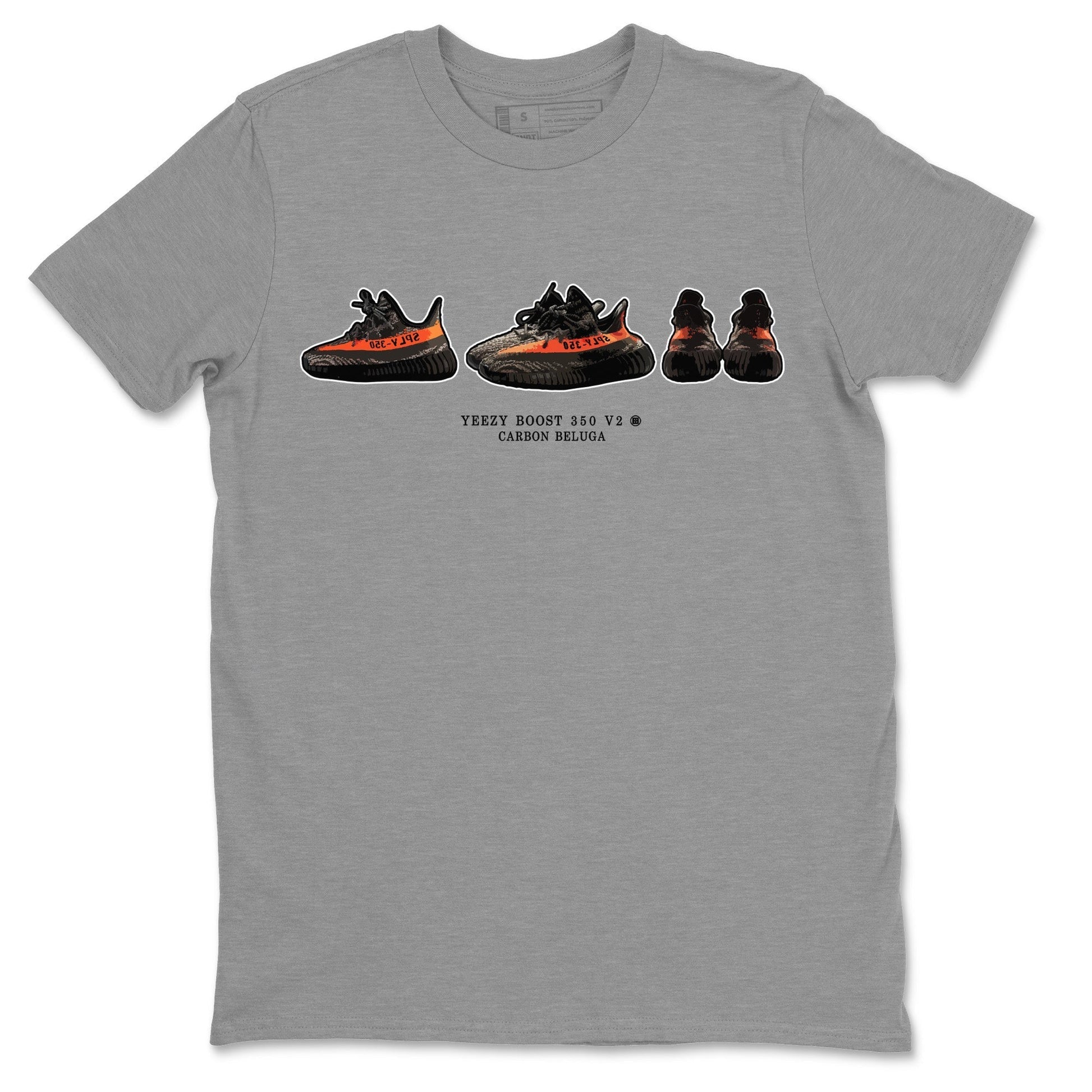 Sneaker Prelude Unisex Tops - Yeezy 350 Carbon Beluga