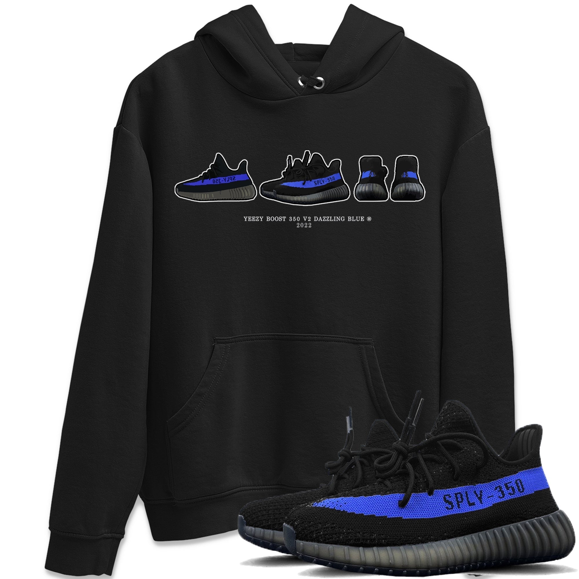 Sneaker Prelude Unisex Tops - Yeezy 350 Dazzling Blue