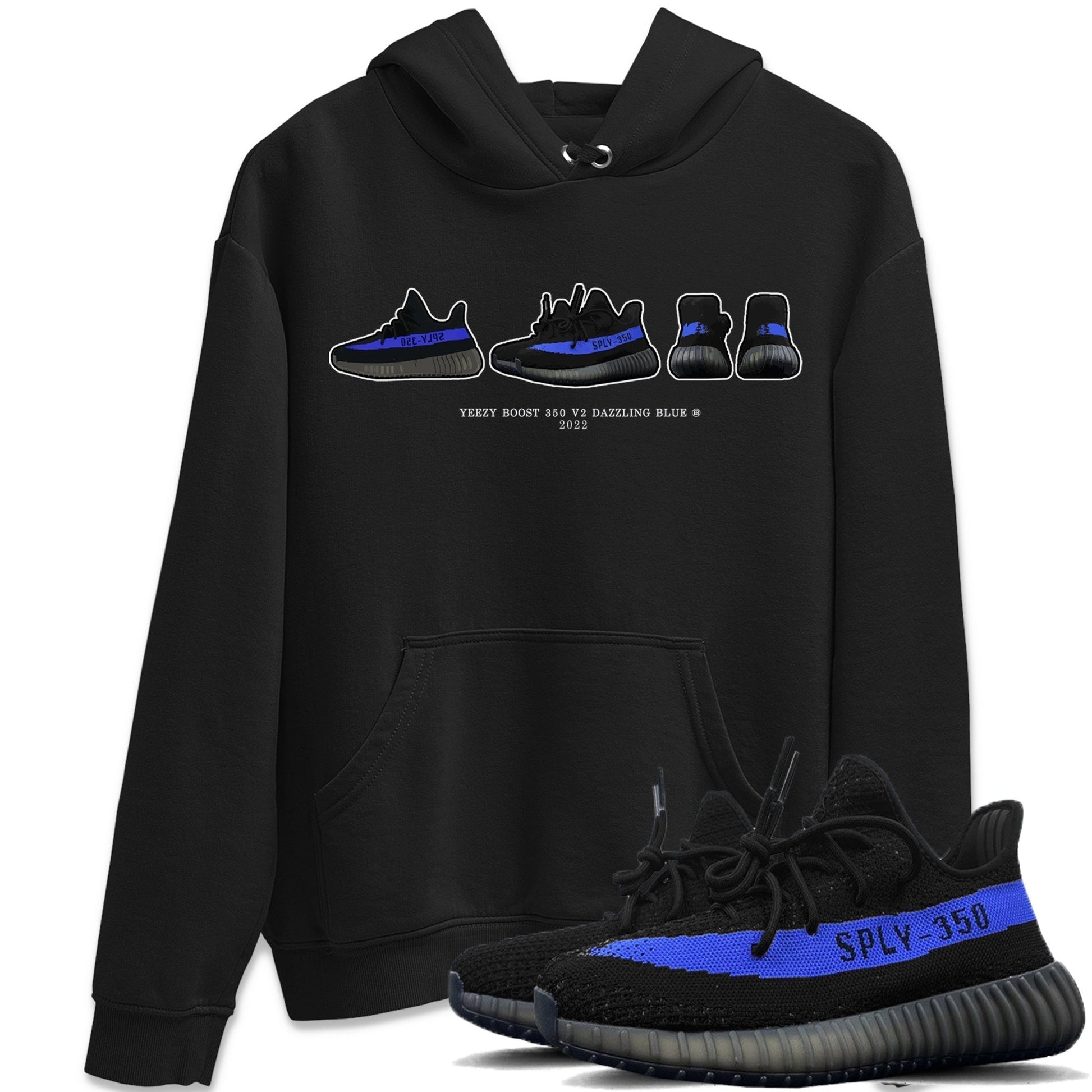 Sneaker Prelude Unisex Tops - Yeezy 350 Dazzling Blue
