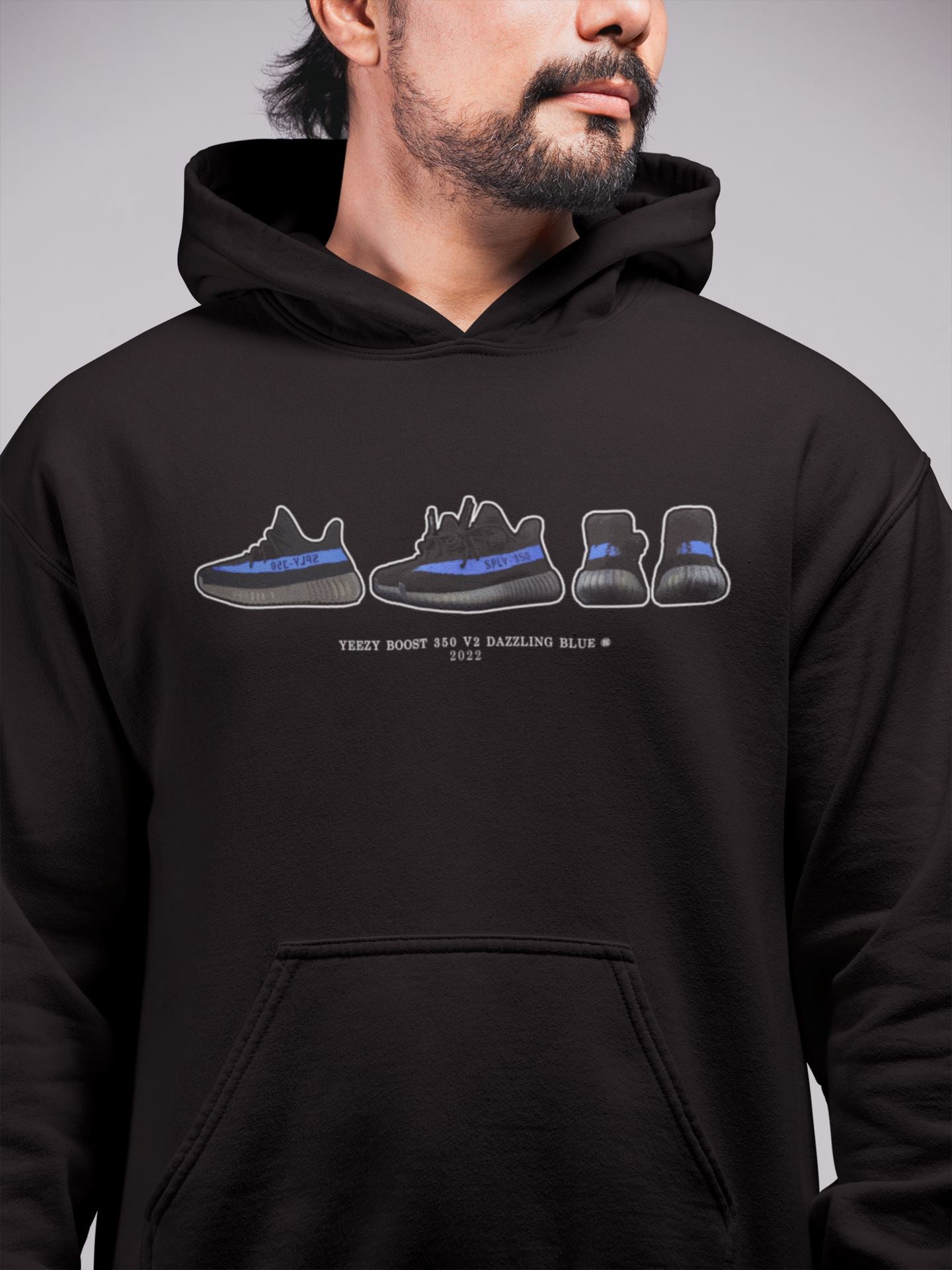 Sneaker Prelude Unisex Tops - Yeezy 350 Dazzling Blue