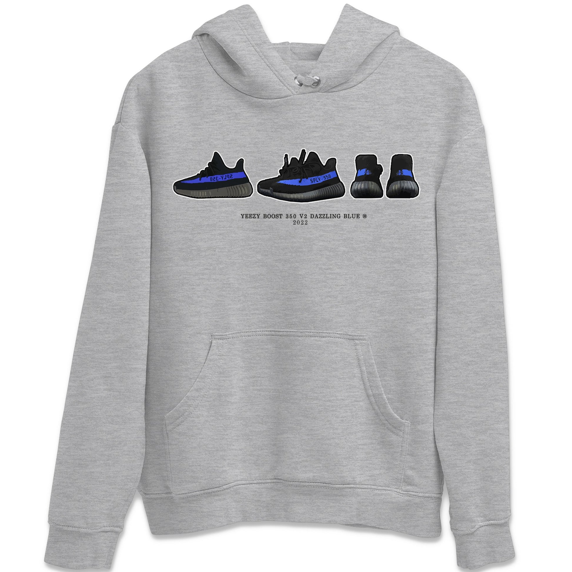 Sneaker Prelude Unisex Tops - Yeezy 350 Dazzling Blue