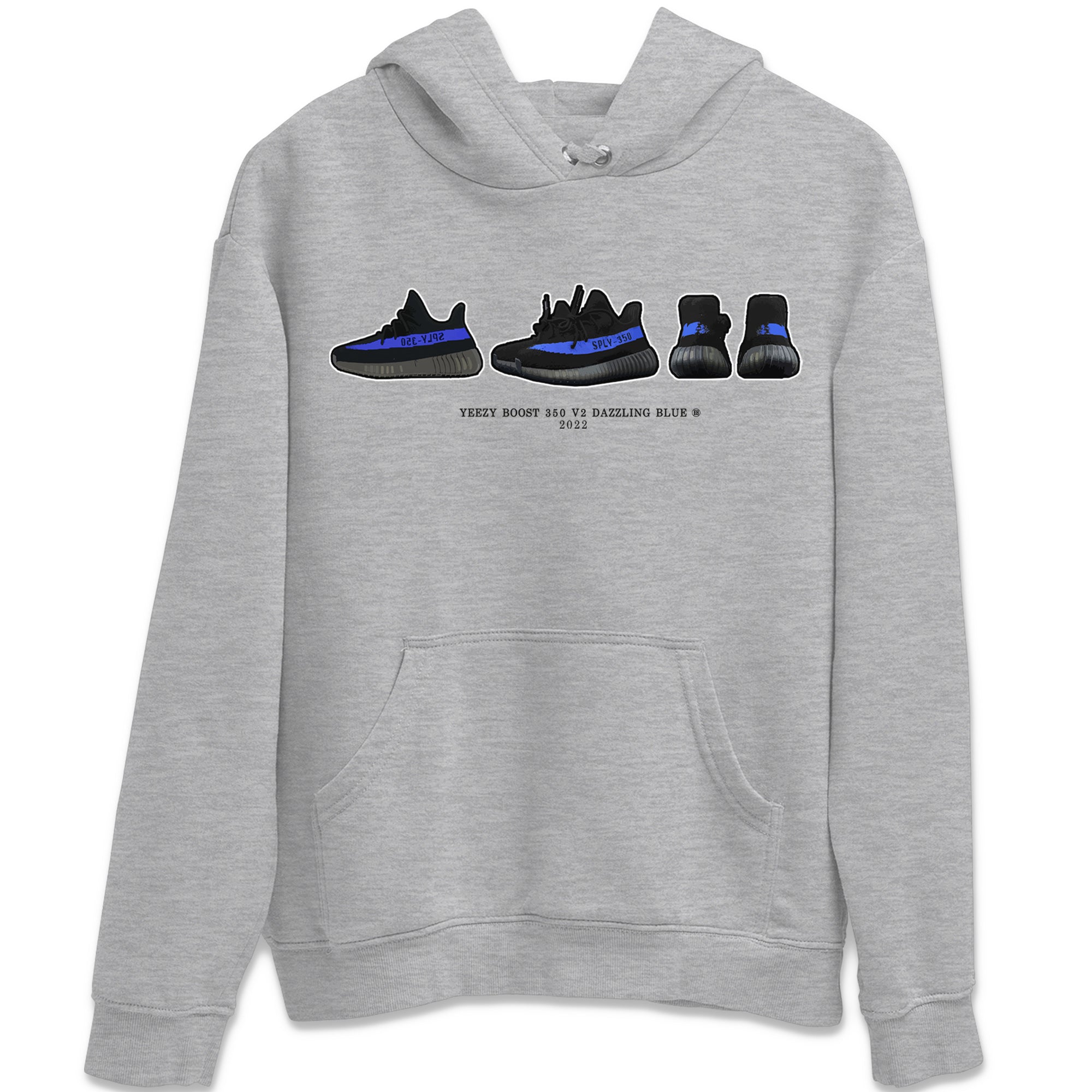 Sneaker Prelude Unisex Tops - Yeezy 350 Dazzling Blue