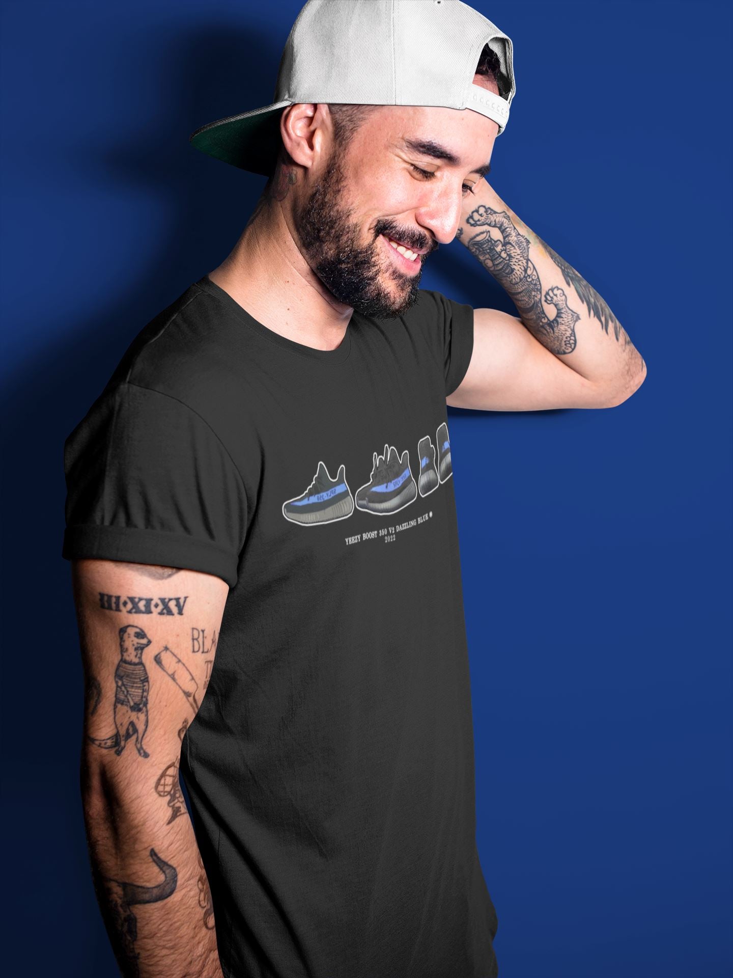 Sneaker Prelude Unisex Tops - Yeezy 350 Dazzling Blue