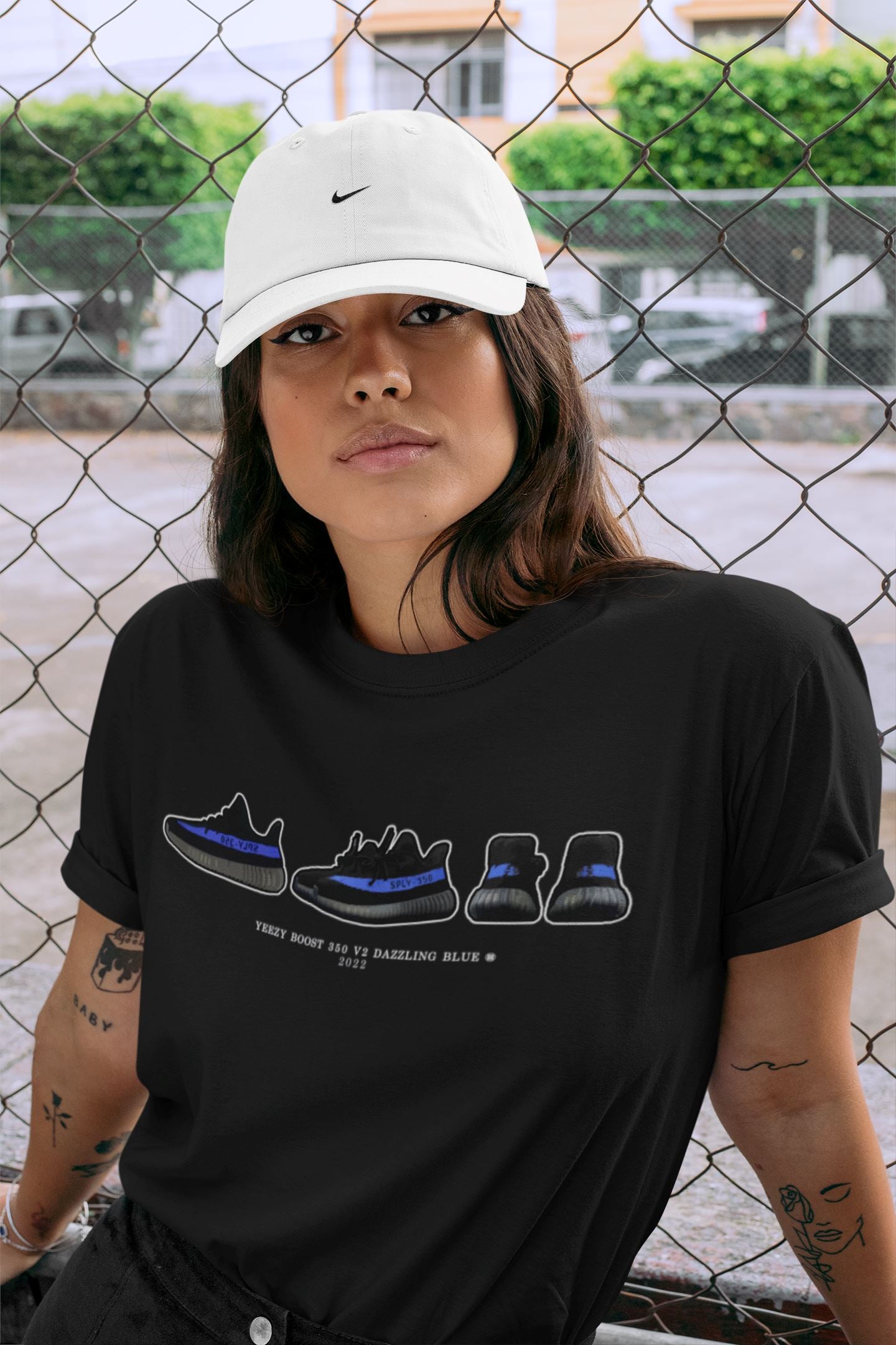 Sneaker Prelude Unisex Tops - Yeezy 350 Dazzling Blue