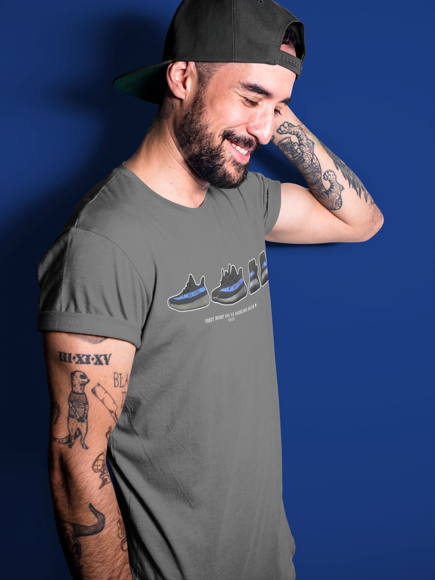 Sneaker Prelude Unisex Tops - Yeezy 350 Dazzling Blue