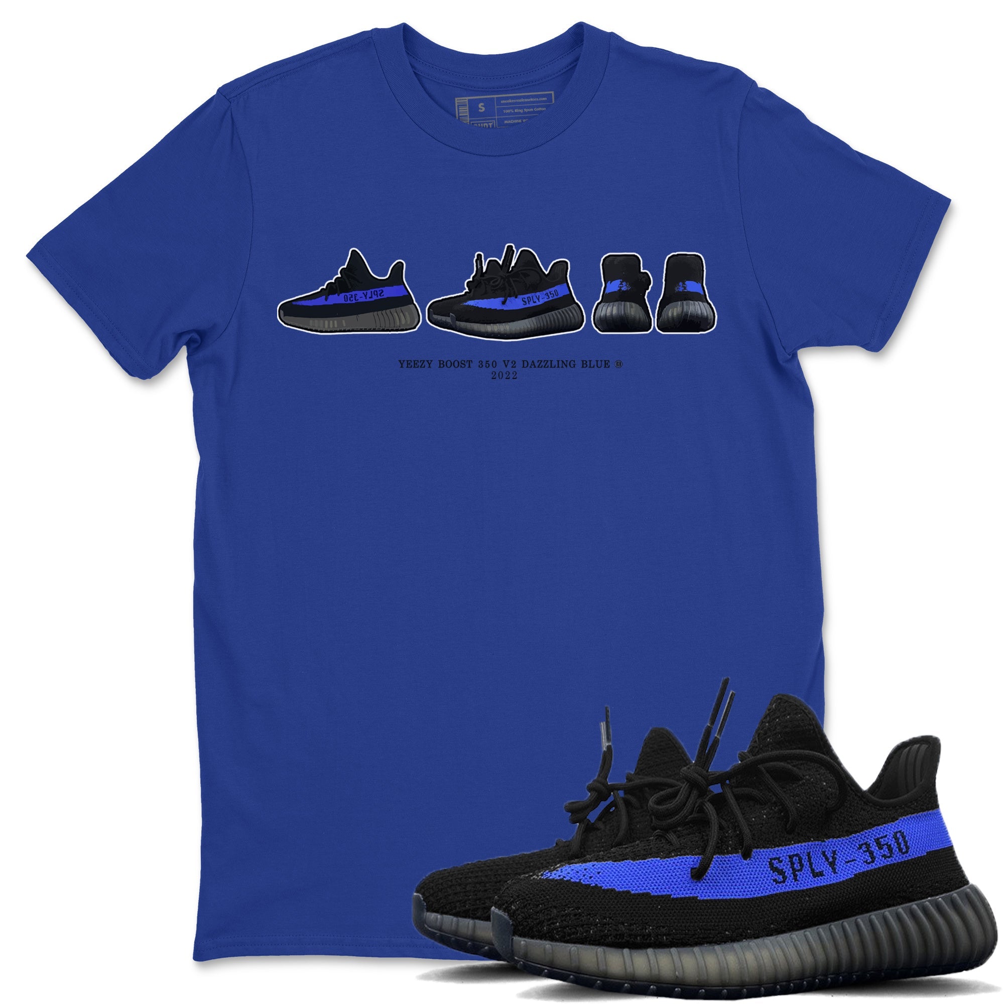 Sneaker Prelude Unisex Tops - Yeezy 350 Dazzling Blue