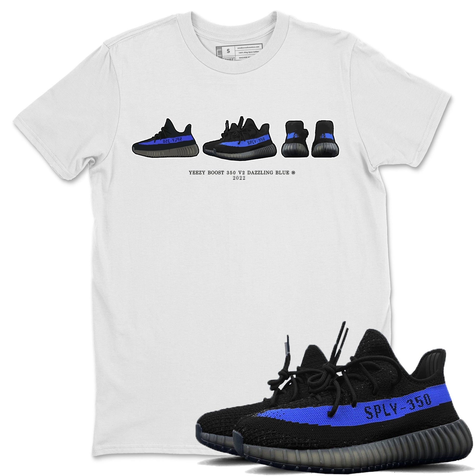 Sneaker Prelude Unisex Tops - Yeezy 350 Dazzling Blue