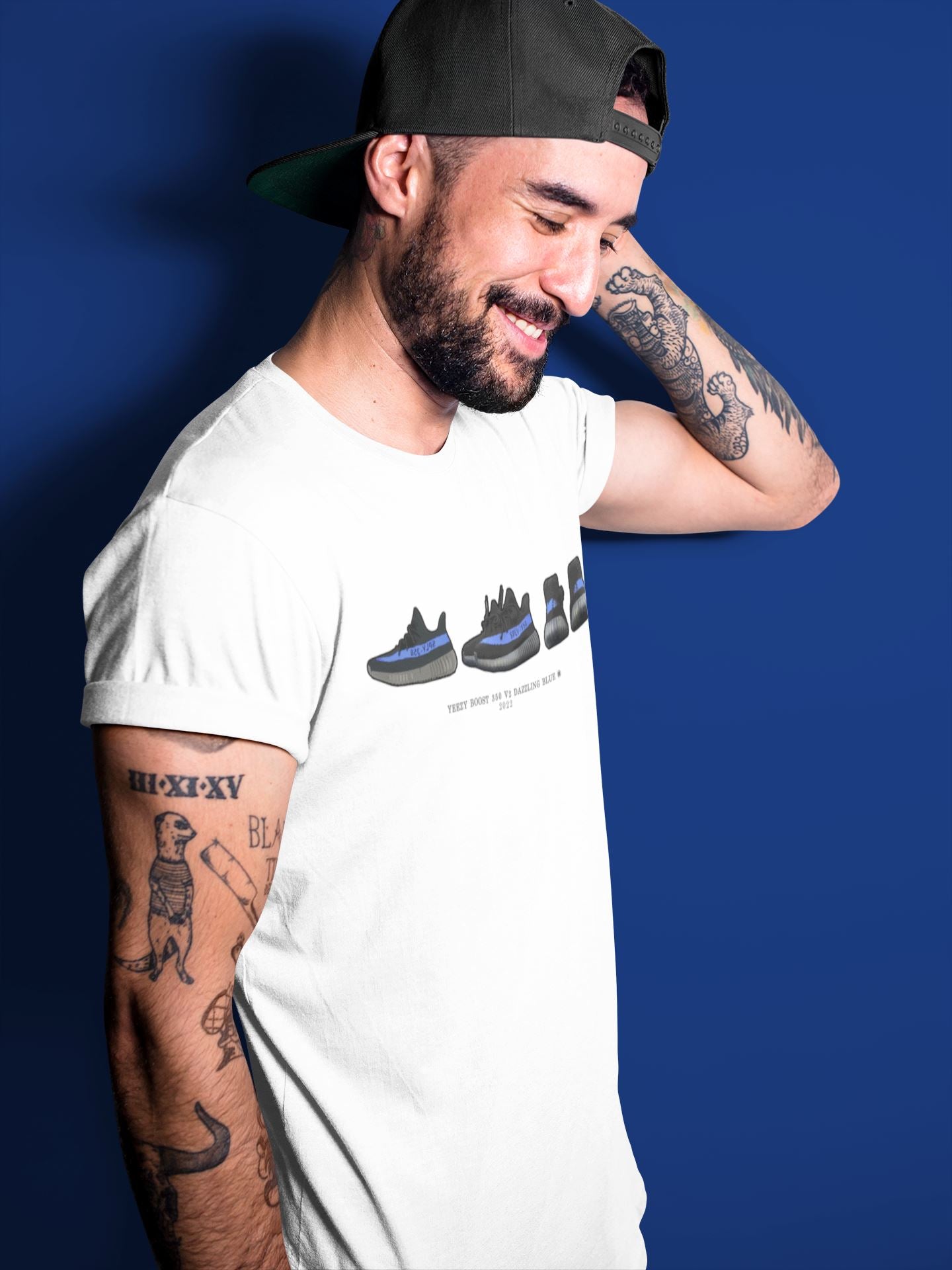 Sneaker Prelude Unisex Tops - Yeezy 350 Dazzling Blue