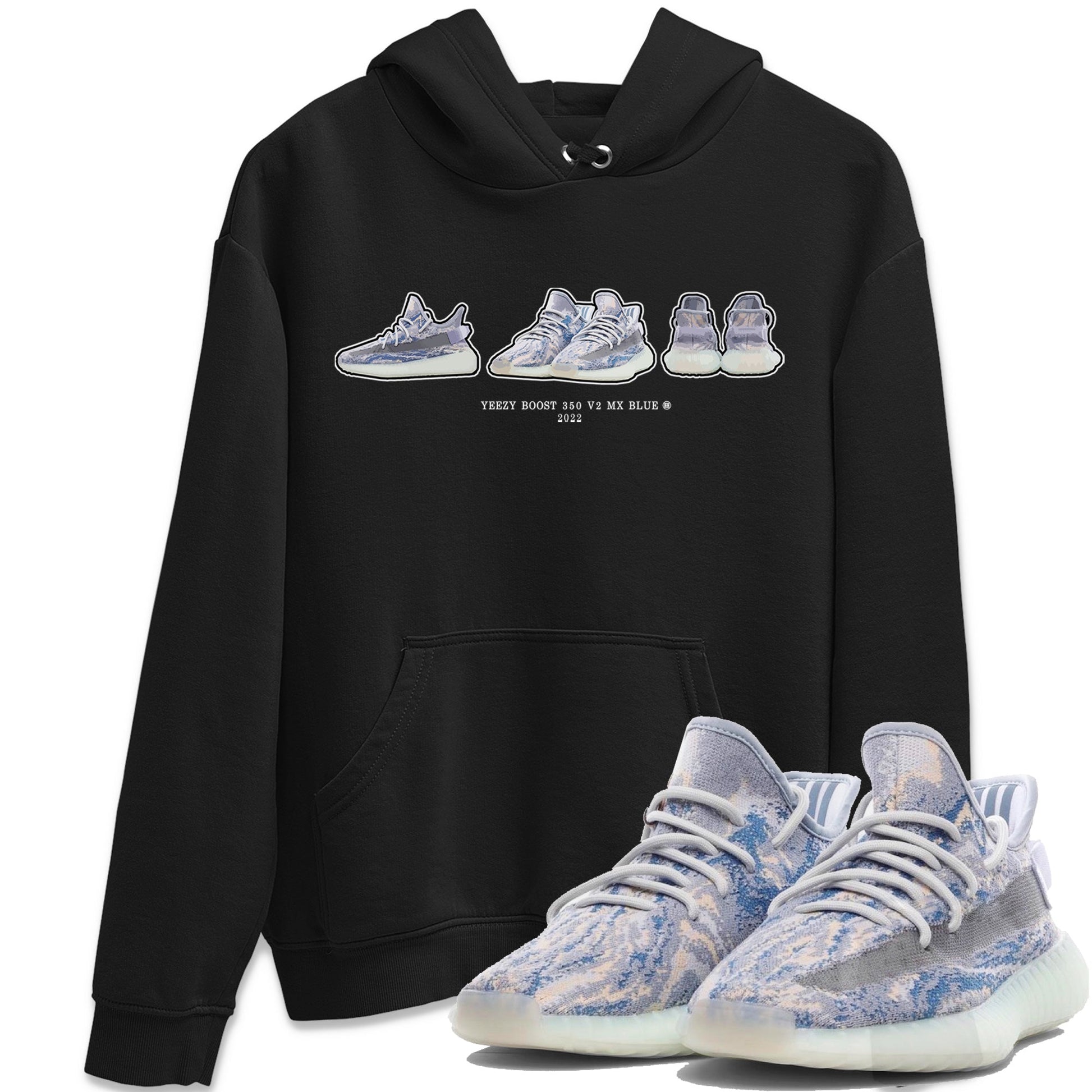 Sneaker Prelude Unisex Tops - Yeezy 350 MX Blue