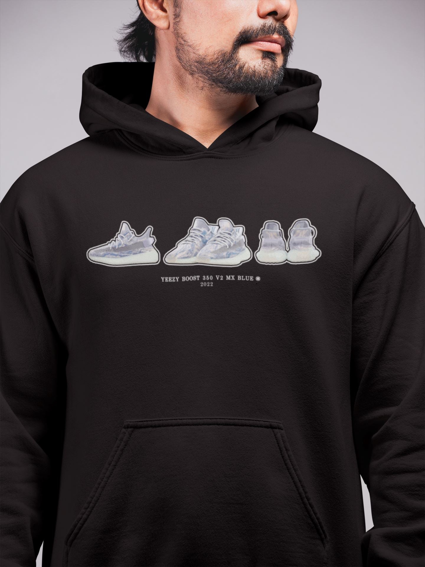 Sneaker Prelude Unisex Tops - Yeezy 350 MX Blue