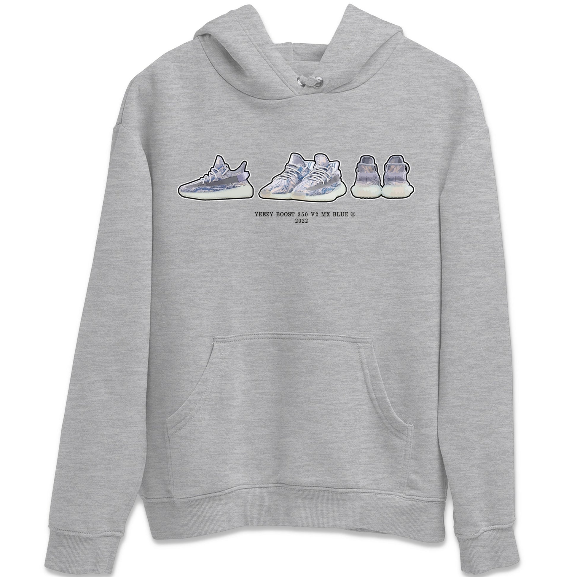 Sneaker Prelude Unisex Tops - Yeezy 350 MX Blue