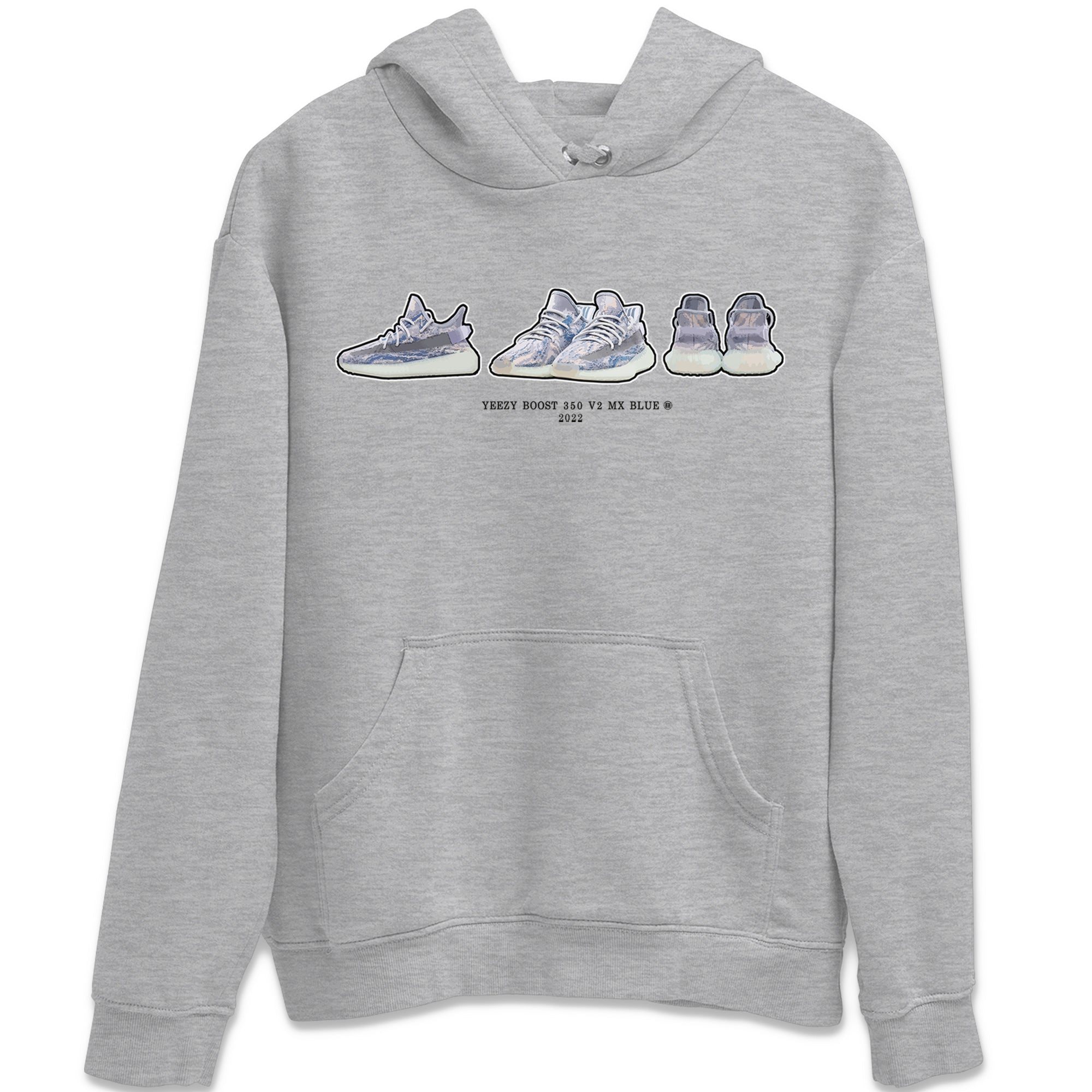 Sneaker Prelude Unisex Tops - Yeezy 350 MX Blue