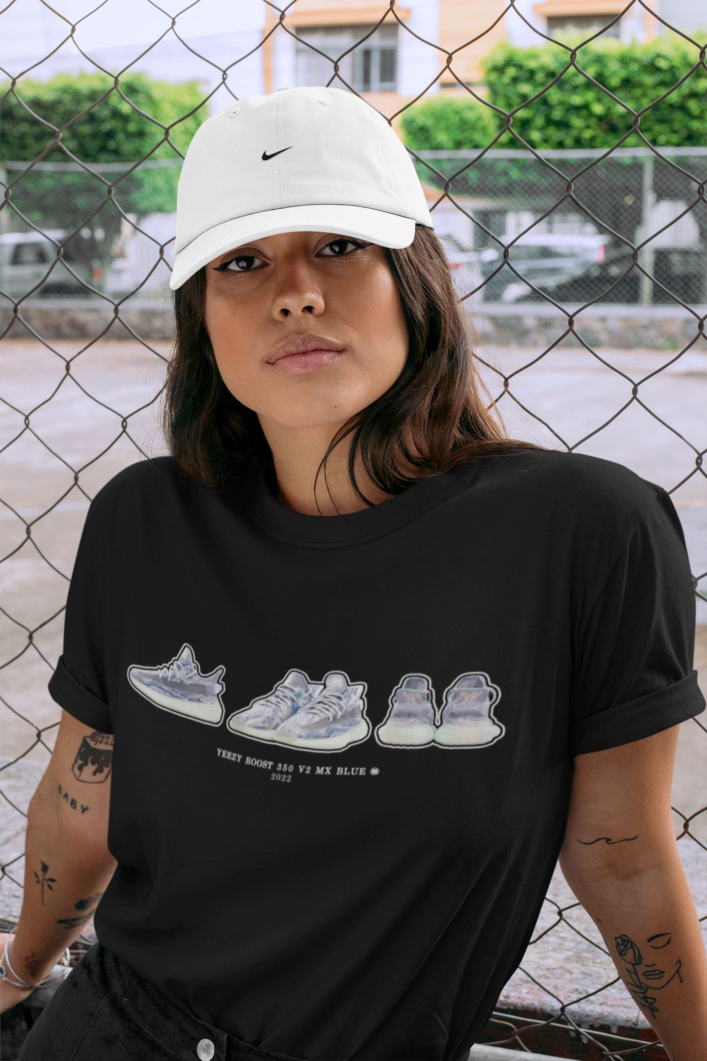 Sneaker Prelude Unisex Tops - Yeezy 350 MX Blue