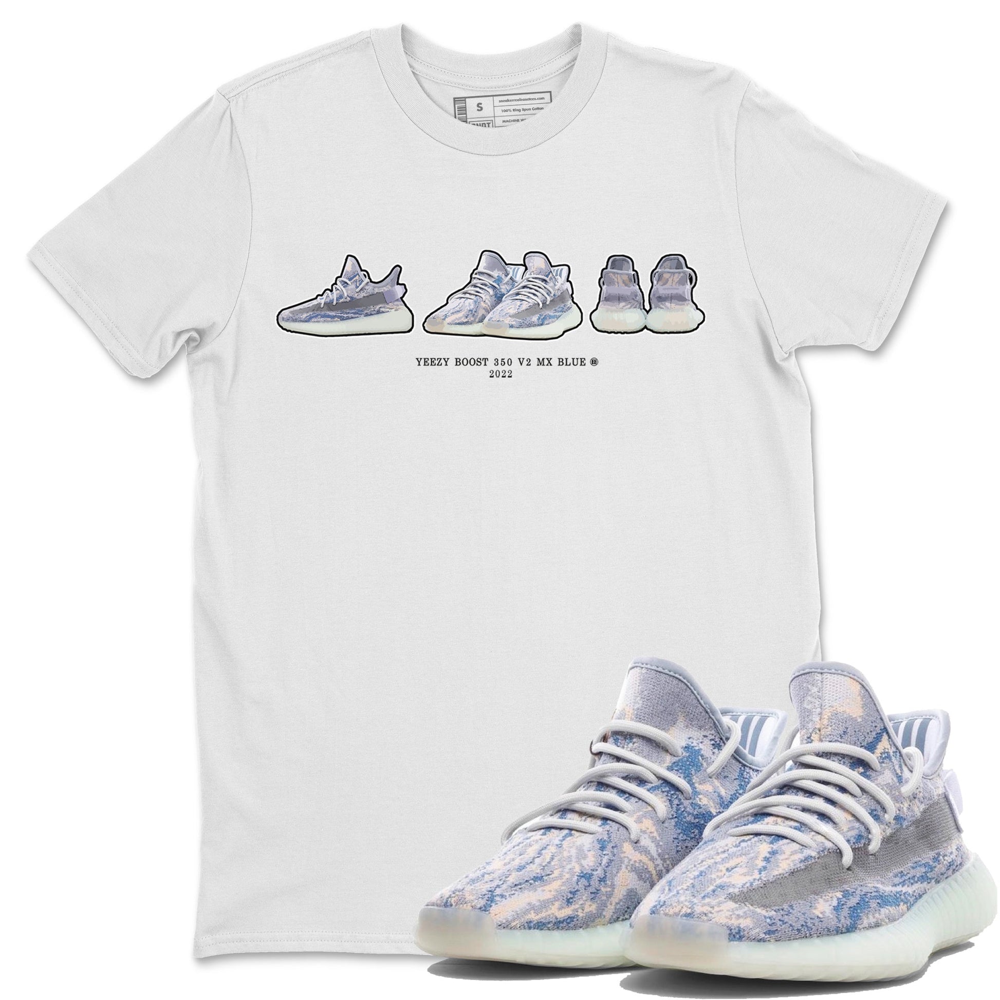 Sneaker Prelude Unisex Tops - Yeezy 350 MX Blue