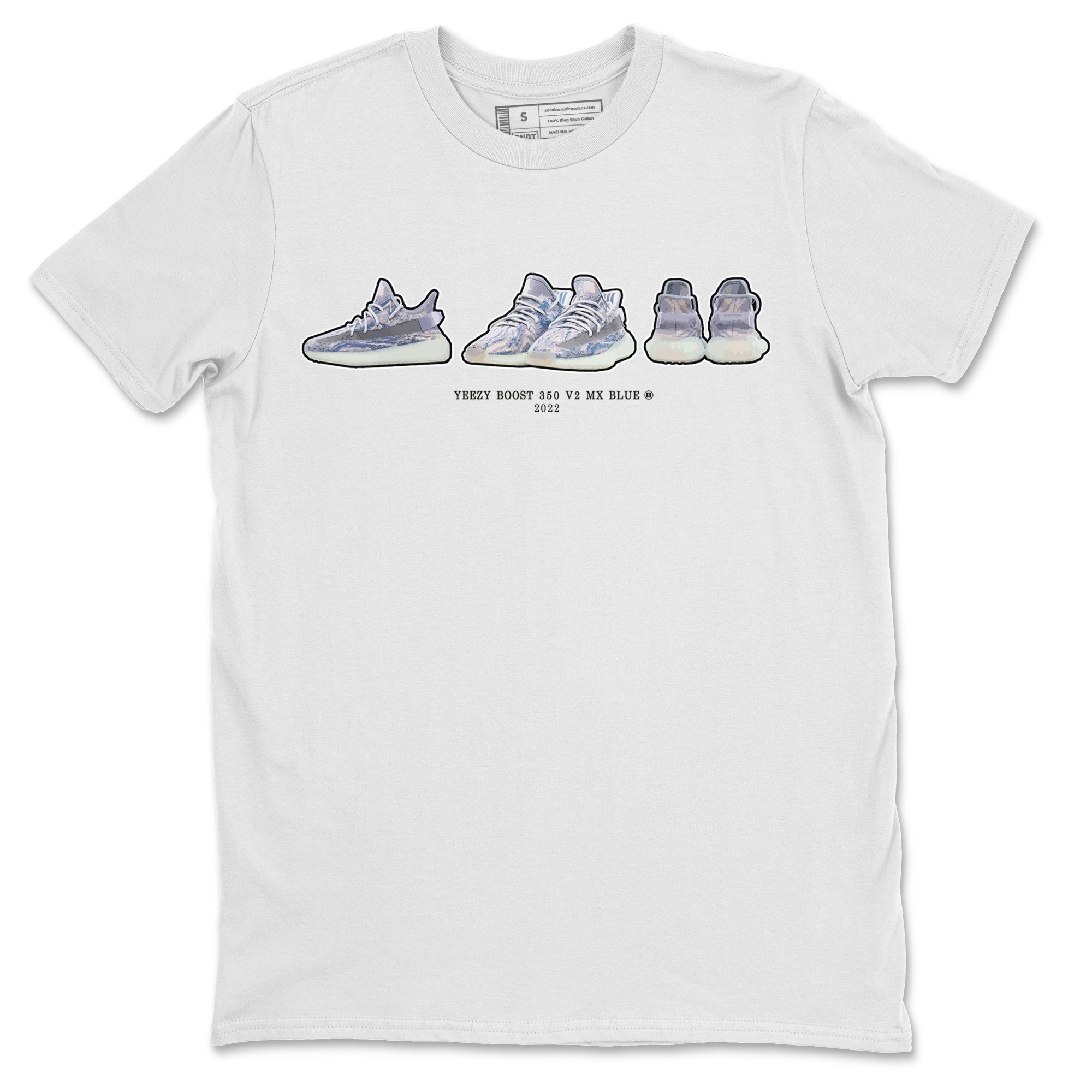 Sneaker Prelude Unisex Tops - Yeezy 350 MX Blue
