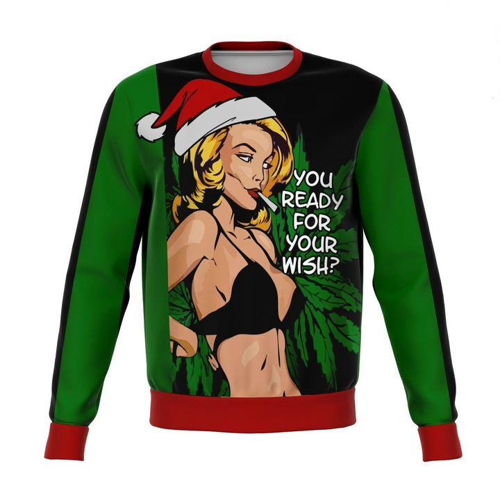 You Ready For Your Wish Meme 2022 Design 3d Ugly Christmas Sweater ? Usalast