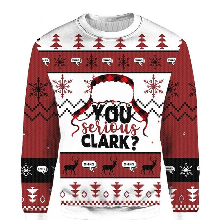 You Serious Clark National Lampoon Vacation Ugly 3D Christmas Sweater ? Usalast