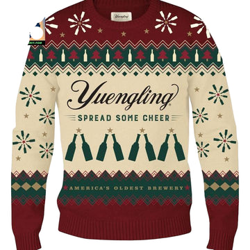 Yuengling Beer Spread Some Cheer Ugly Christmas Sweater 2022 ? Usalast