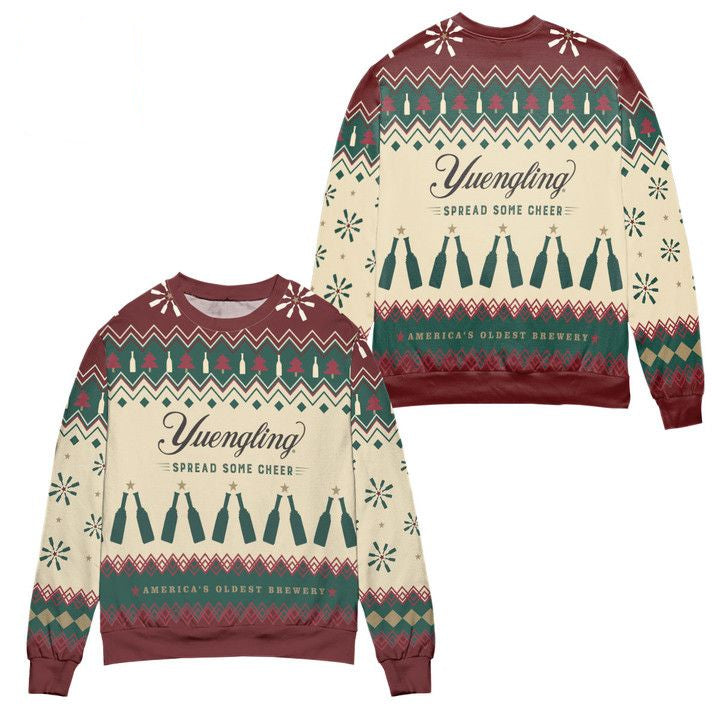 Yuengling Spread Some Cheer Ugly Christmas Sweater ? Usalast