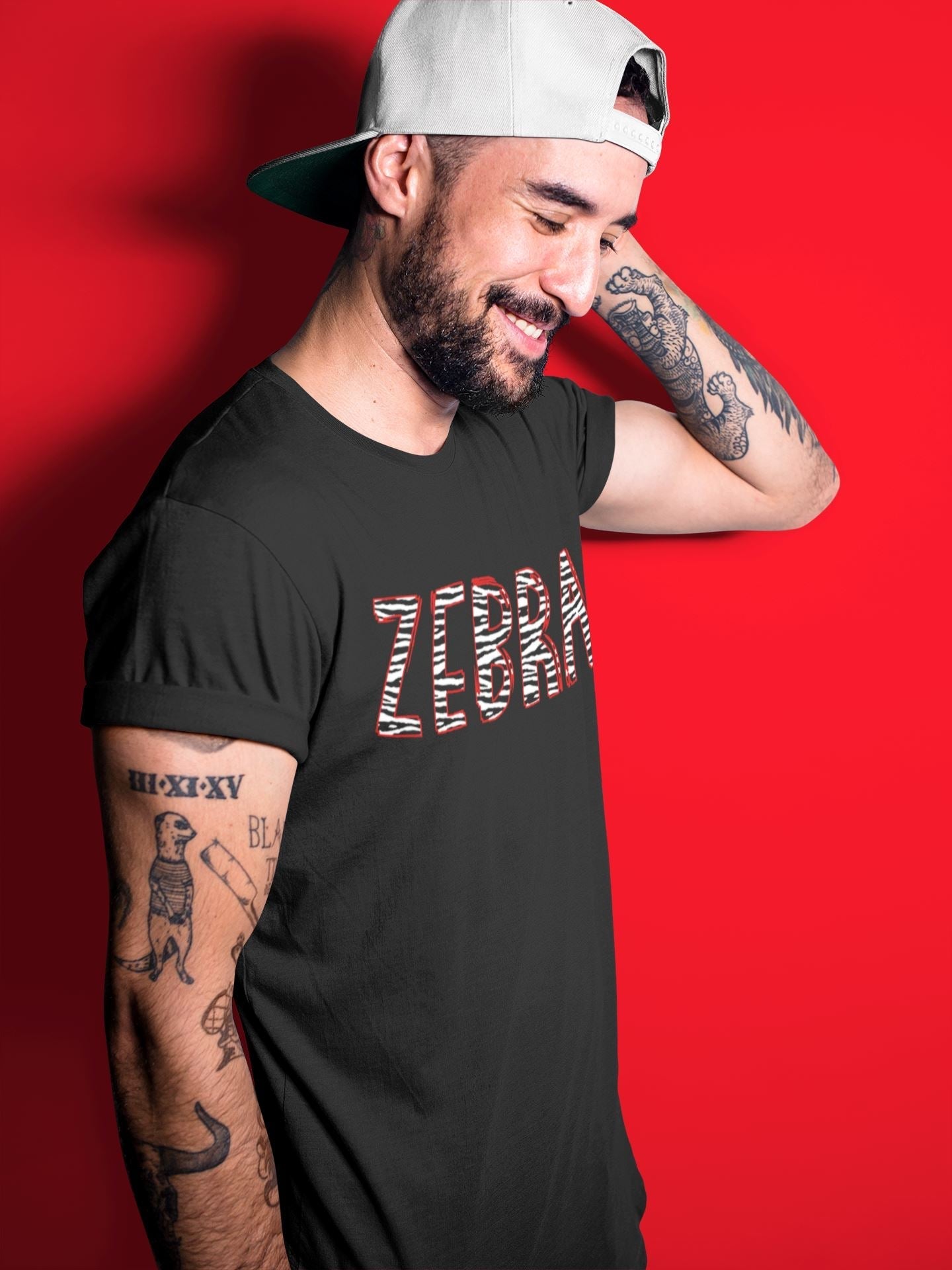 Zebra Letters Unisex Tops - Yeezy 350 Zebra
