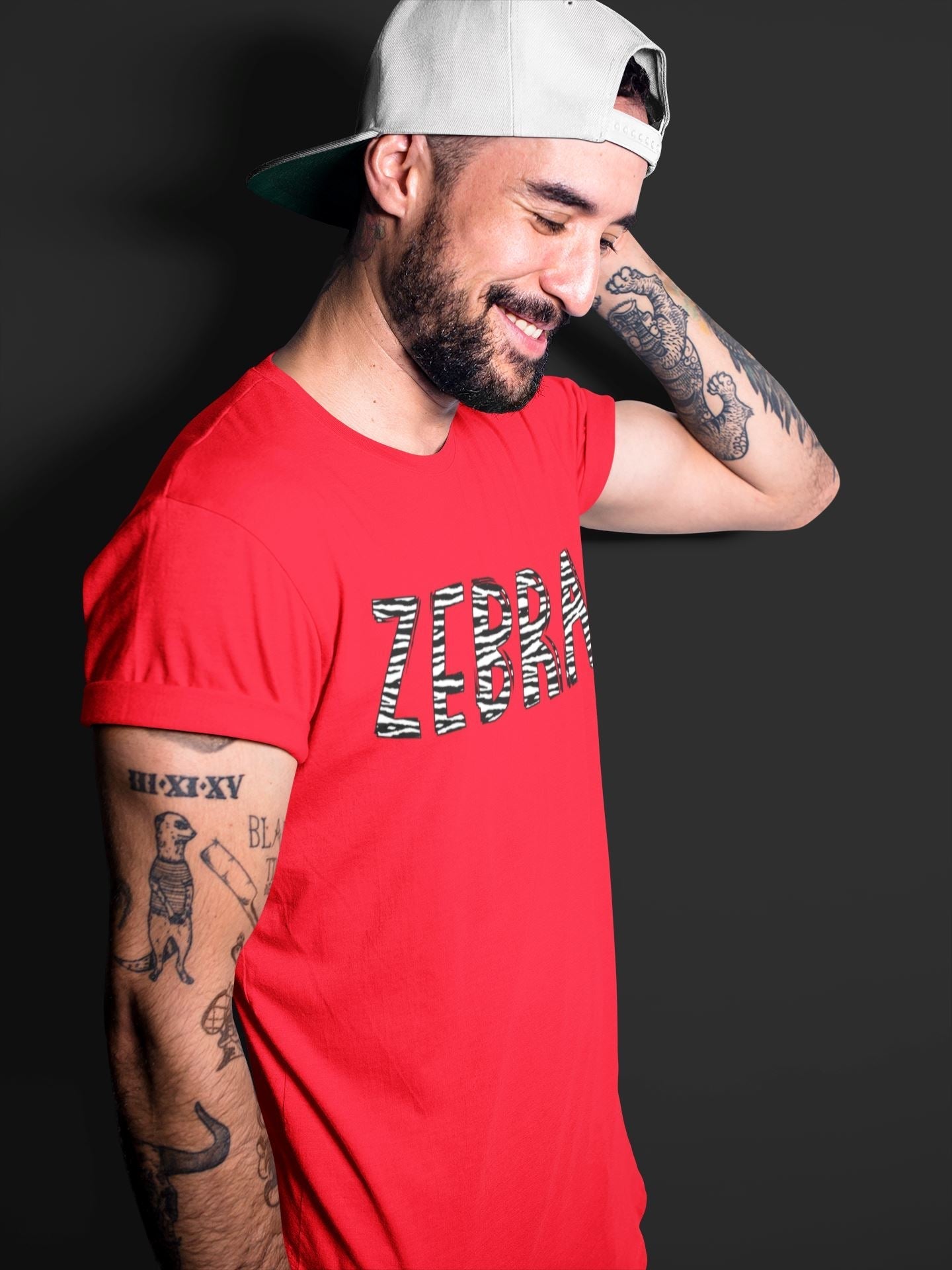 Zebra Letters Unisex Tops - Yeezy 350 Zebra