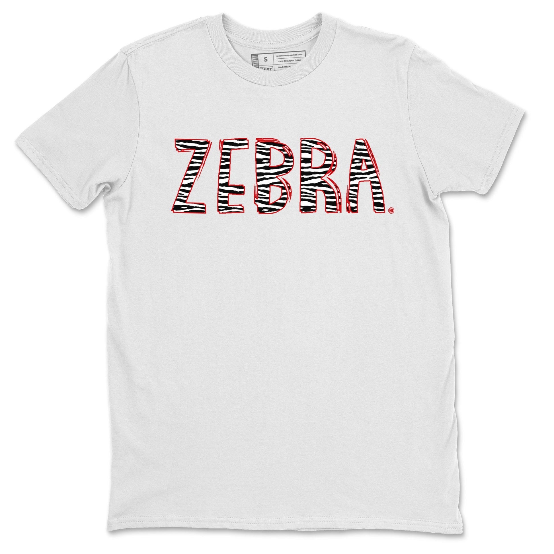 Zebra Letters Unisex Tops - Yeezy 350 Zebra